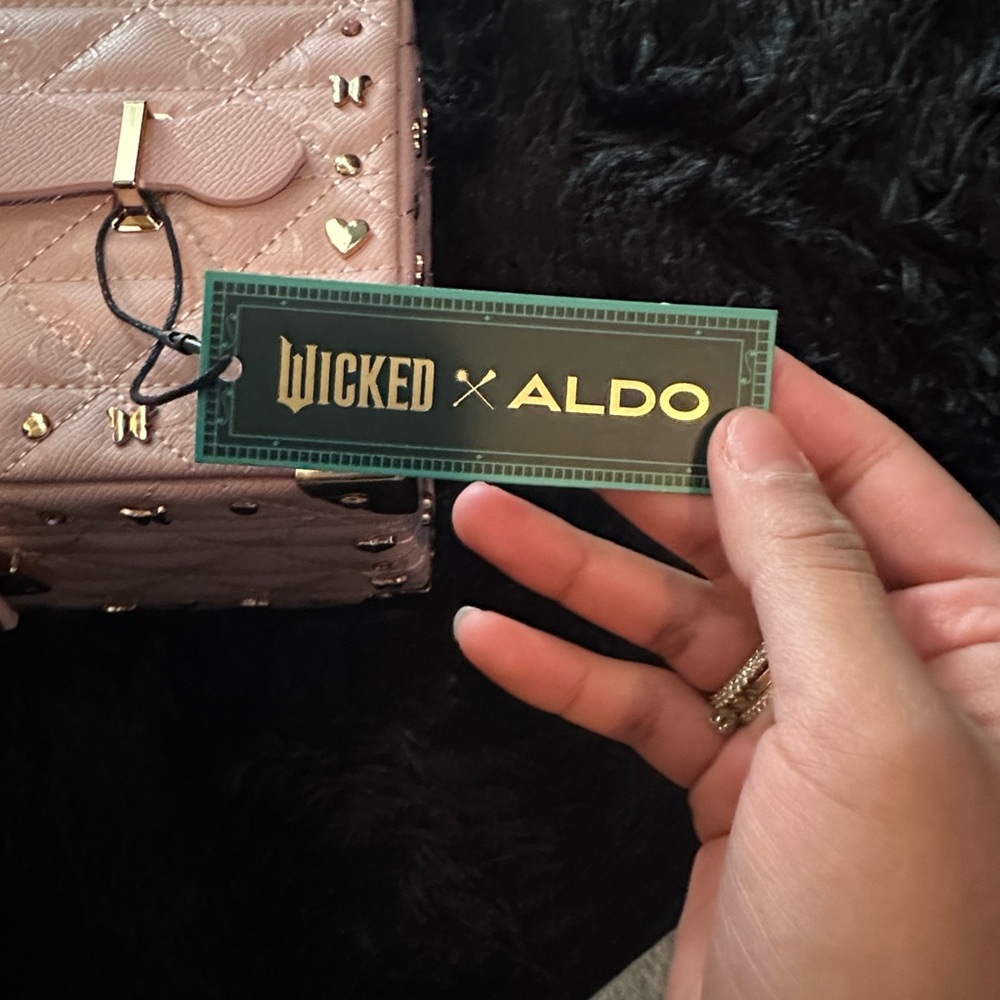 Aldo Pink Quilted Women's jewelry box